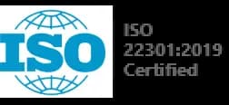 ISO 22301: 2019 Certified